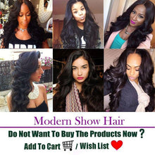 Load image into Gallery viewer, Mink Brazilian Body Wave Virgin Remy Human Hair Extensions 1 Bundle Deal