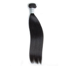 Load image into Gallery viewer, Unprocessed Natural Indian Remy Straight Human Hair Weave 1 Bundle Deal