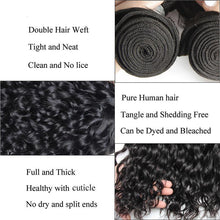 Load image into Gallery viewer, Wet And Wavy Brazilian Virgin Water Wave Human Hair 1 Bundle Deal