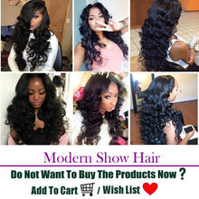 Load image into Gallery viewer, Unprocessed Mink Brazilian Loose Wave Virgin Remy Human Hair Extensions 1 Bundle Deal
