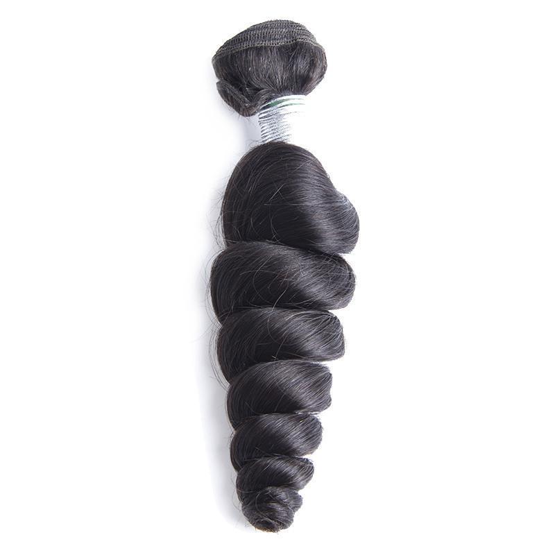 Unprocessed Mink Brazilian Loose Wave Virgin Remy Human Hair Extensions 1 Bundle Deal