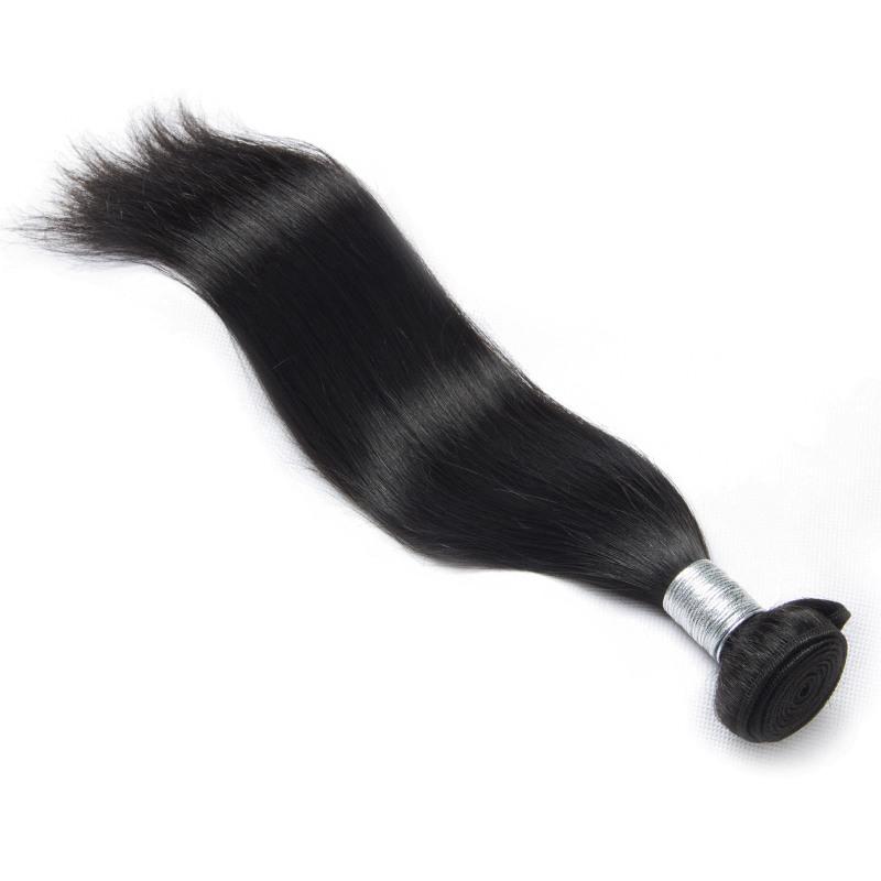 Unprocessed Malaysian Virgin Remy Straight Human Hair Bundle 1Pcs Deal